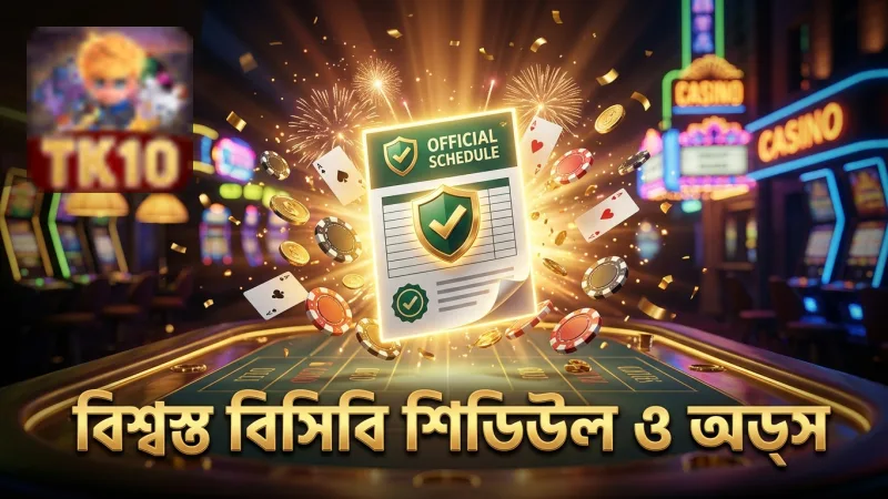 বিসিবি-এর অফিসিয়াল শিডিউল ও নির্ভরযোগ্য স্পোর্টসবুক অডসের তথ্য।