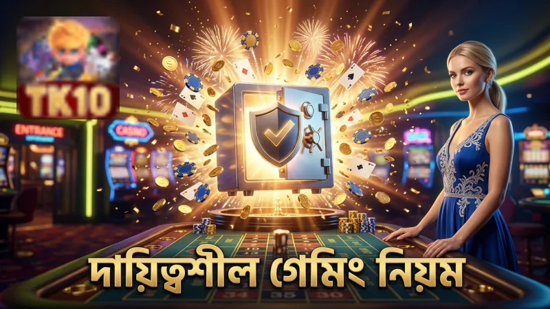 দায়িত্বশীল গেমিং ও নিরাপত্তা নিয়ম ড্রাগন টাইগার লাইভে প্রয়োগ