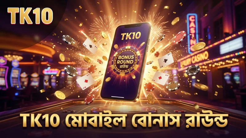 TK10 মোবাইল অ্যাপে বোনাস রাউন্ডে অতিরিক্ত কয়েন পাওয়া যায়
