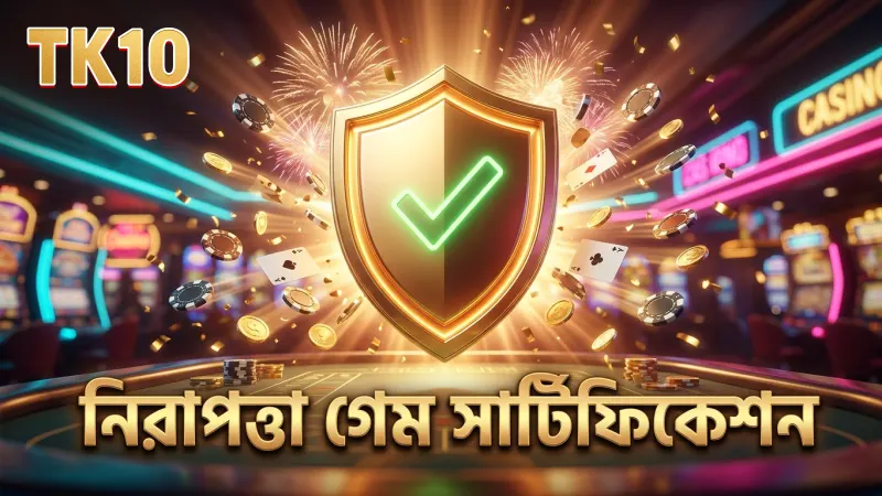 গেমের নিরাপত্তা নিশ্চিত করে আন্তর্জাতিক টেস্টিং সার্টিফিকেশন