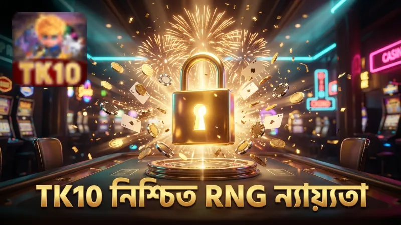 TK10 প্ল্যাটফর্মে RNG প্রত্যয়ন নিশ্চিত করে গেমের ন্যায্যতা।