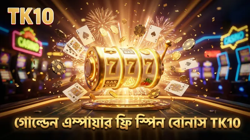 গোল্ডেন এম্পায়ারের ফ্রি স্পিন বোনাস খেলোয়াড়দের জন্য অতিরিক্ত জয়ের সুযোগ দেয়