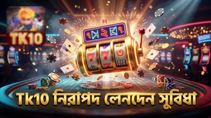 গোল্ডেন এম্পায়ার স্লটে Tk10 প্ল্যাটফর্মের নিরাপদ লেনদেন সুবিধা