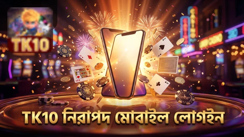 TK10 মোবাইল প্ল্যাটফর্মে নিরাপদ লোগইন এবং নেটওয়ার্ক সচেতনতা।
