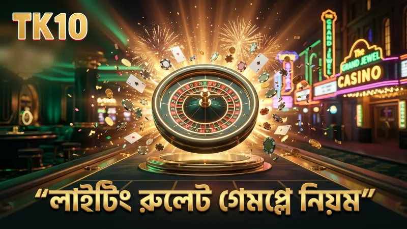 লাইটিং রুলেটের গেমপ্লে ও নিয়ম বুঝে সঠিক বেট করুন