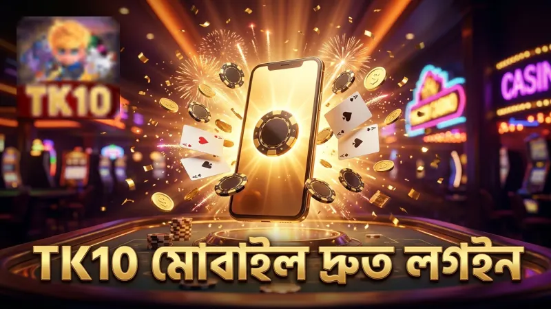 TK10 মোবাইল থেকে দ্রুত লগইন করে শুরু করুন খেলাটি
