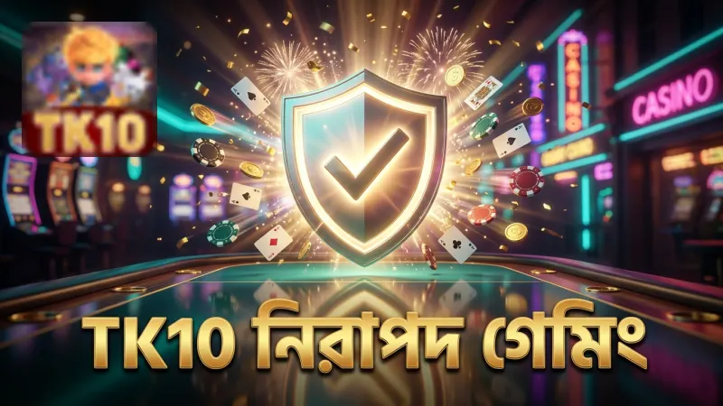 নিরাপত্তা ও RNG নিয়ন্ত্রণে খেলা নিশ্চিত করে TK10