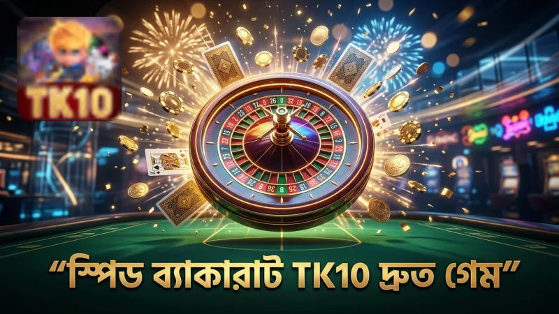 স্পিড ব্যাকারাটের দ্রুত গেমপ্লে বুঝতে সাহায্য করে TK10।