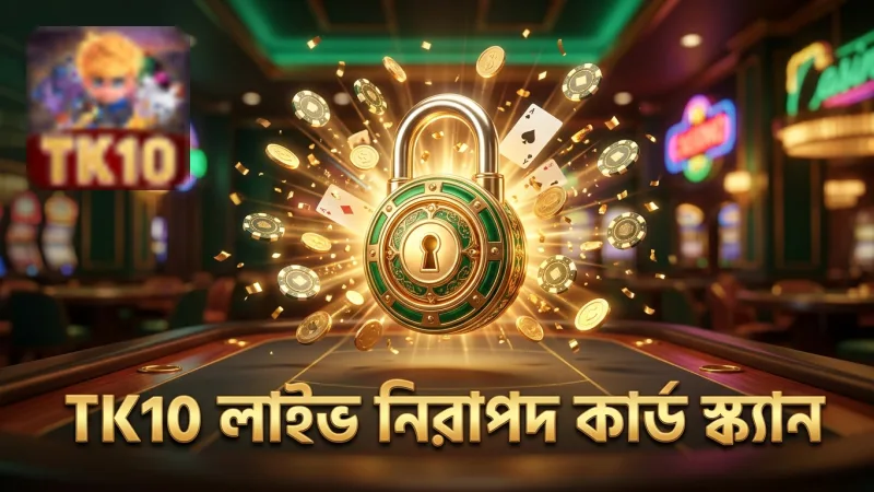 লাইভ ডিলার ও নিরাপদ কার্ড স্ক্যানিং TK10-এ নিশ্চিত।
