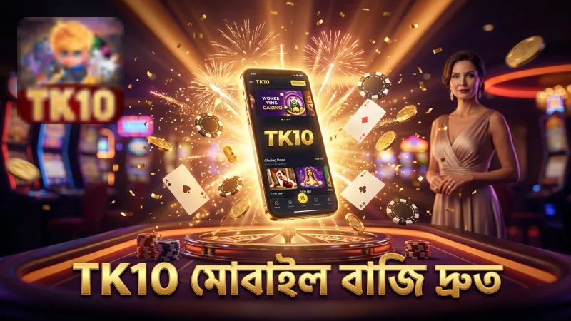 TK10 অ্যাপ মোবাইলে দ্রুত ও স্বচ্ছ বাজি স্থাপনে সহায়ক