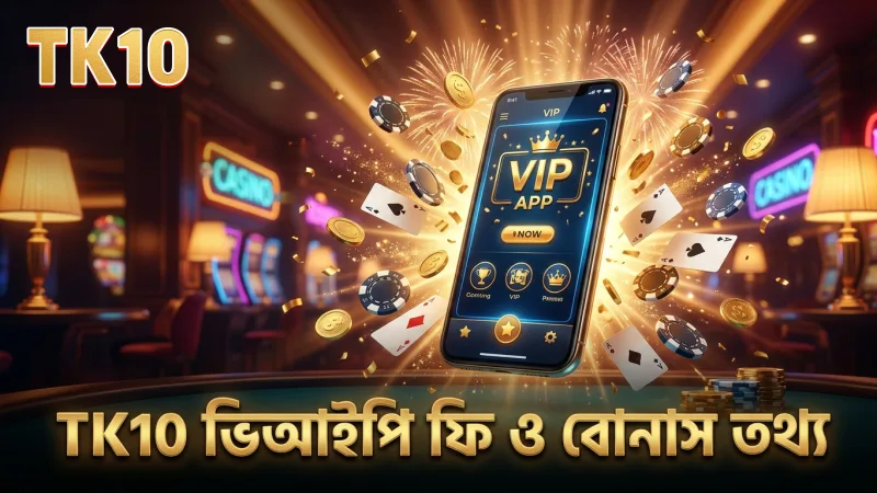 TK10 ভিআইপি ফি ও বোনাস শর্তাবলী সম্পর্কে সঠিক ধারণা