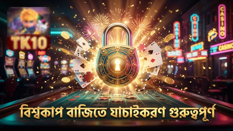 বিশ্বকাপ ফুটবল বাজিতে যাচাইকরণ ও এনক্রিপশনের গুরুত্ব।