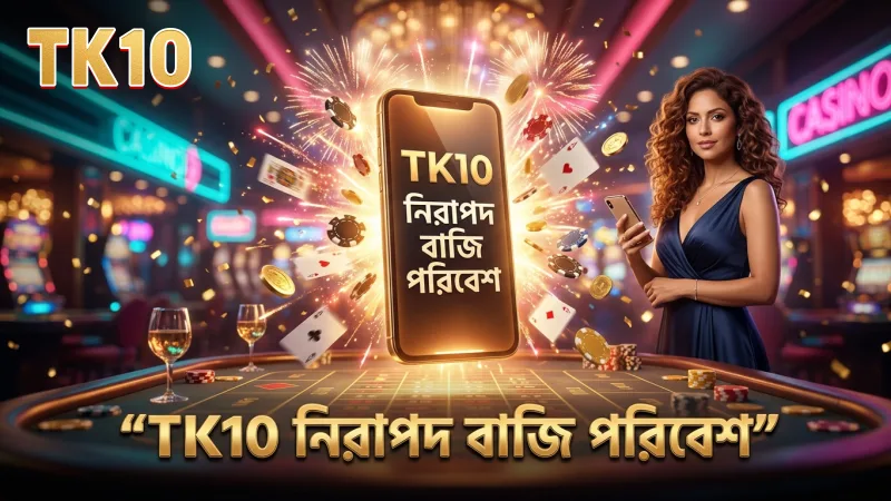 TK10 প্ল্যাটফর্মে সুরক্ষিত বেটিং পরিবেশ নিশ্চিত করা হয়।