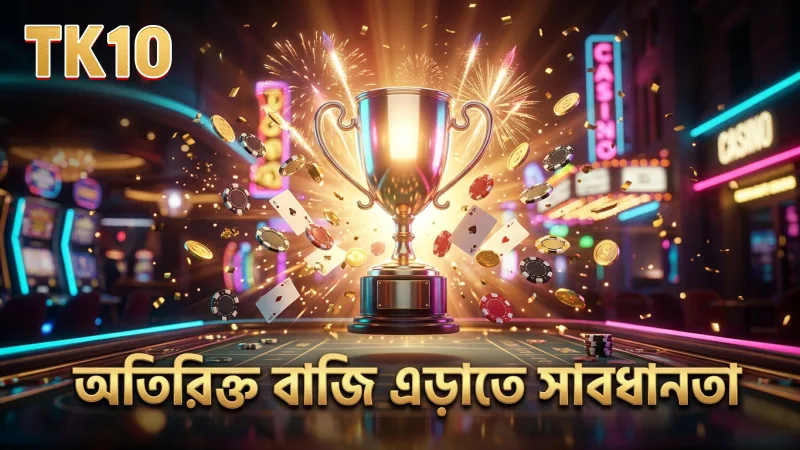 অতিরিক্ত বাজি ধরা থেকে সাবধানতা বেটিং সফলতার চাবিকাঠি।