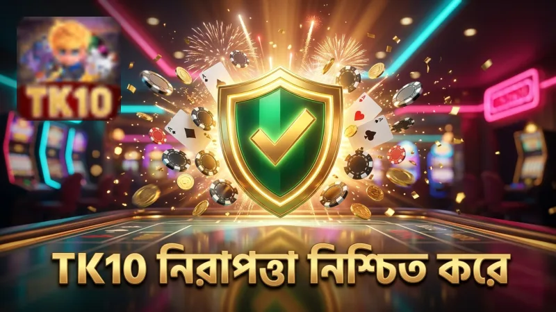 নিরাপদ বাজির জন্য TK10 প্ল্যাটফর্মের নিরাপত্তা ব্যবস্থা।
