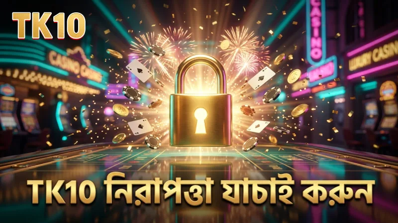 TK10 ক্যাসিনোর নিরাপত্তা ব্যবস্থা নিয়মিত যাচাই করুন